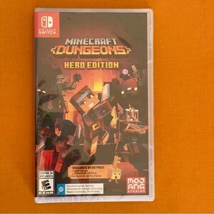 Minecraft Dungeons Hero Edition for Nintendo Switch New